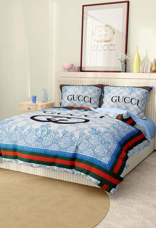 Marka Nevresim Takımı Çift Kişilik Pamuklu Saten Kumaş 6 Parça 3D Dijital Baskı Duvet Cover Set Mode