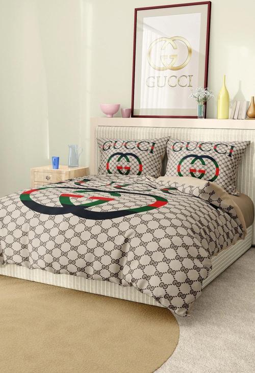 Marka Nevresim Takımı Çift Kişilik Pamuklu Saten Kumaş 6 Parça 3D Dijital Baskı Duvet Cover Set Mode