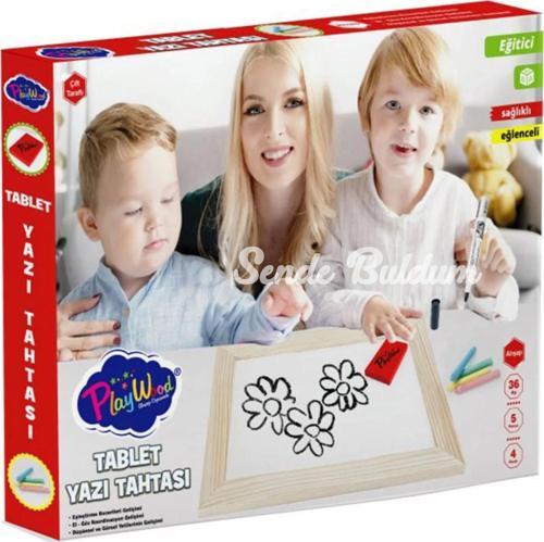 Nessiworld Playwood Ahşap Tablet Yazı Tahtası