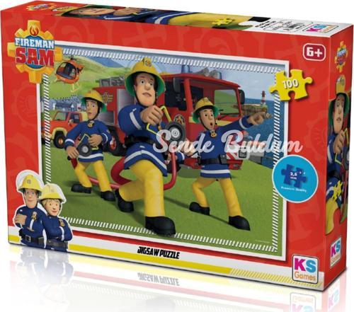 Nessiworld KS Fireman Sam 100 Parça Puzzle