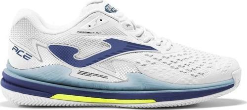 Ace Men 25 Erkek Beyaz Toprak Kort Tenis Ayakkabısı TACES2502C