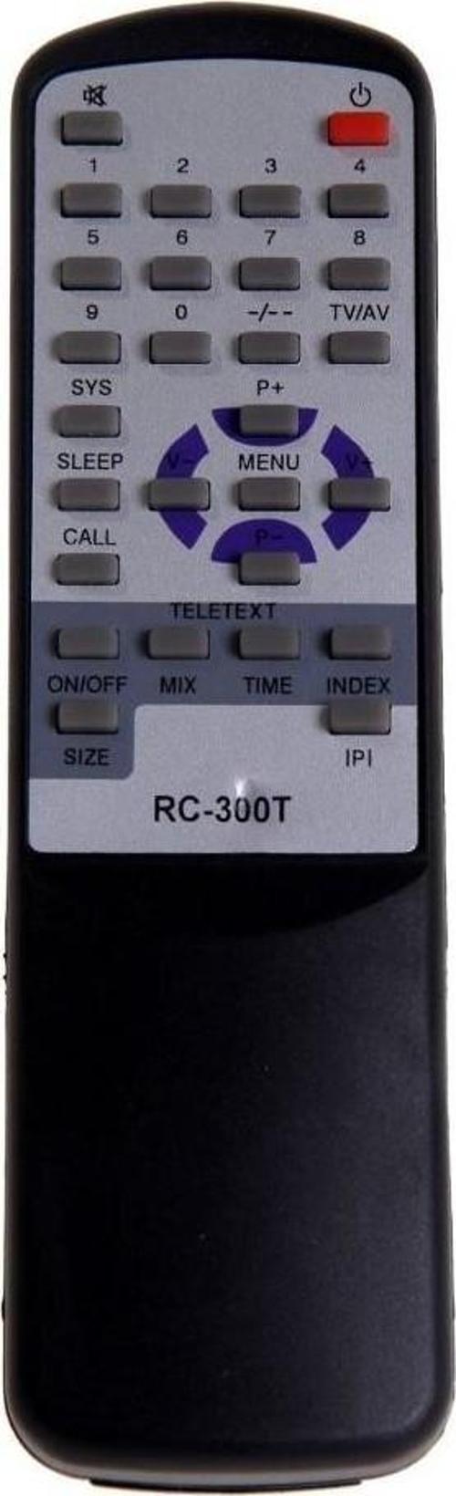 SHOV RC-300T SHOW TELETEXT\'Lİ TV KUMANDASI