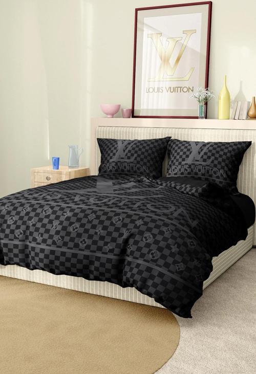 Marka Nevresim Takımı Çift Kişilik Pamuklu Saten Kumaş 6 Parça 3D Dijital Baskı Duvet Cover Set Mode