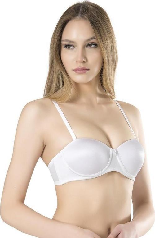 Bayan Basic Boş Cup Desteksiz Straplez Sütyen 3011