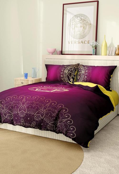 Marka Nevresim Takımı Çift Kişilik Pamuklu Saten Kumaş 6 Parça 3D Dijital Baskı Duvet Cover Set Mode