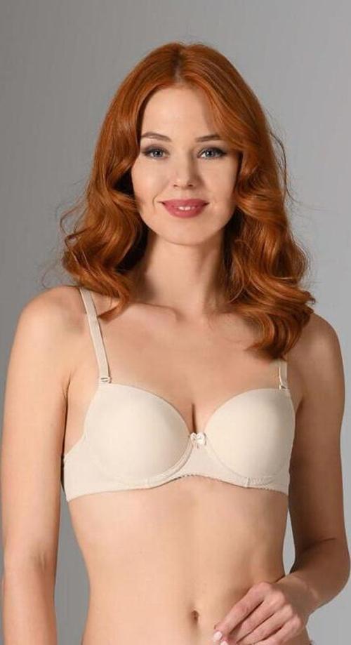 Bayan Elastan Kaplı Destekli Sütyen 3525