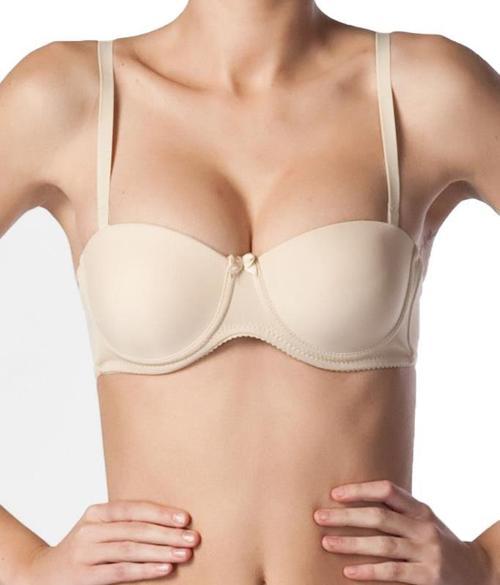 Kadın Desteksiz Mikrofiber Straplez Sütyen 3510