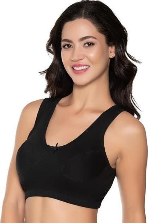 6 Adet Gümüş Bayan Penye Yarım Atlet Body Sütyen 3049