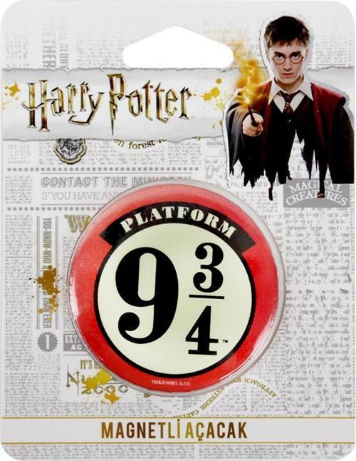 Harry Potter 9 3/4 Platform Magnetli Metal Açacak