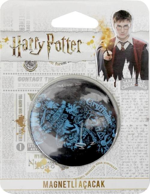 Harry Potter Metal Magnet Lisanslı Kapak Açacağı