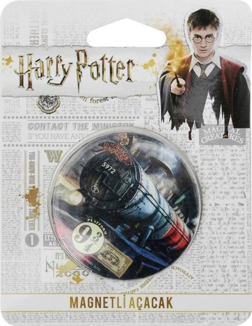 Harry Potter Tren Metal Magnet Kapak Açacağı