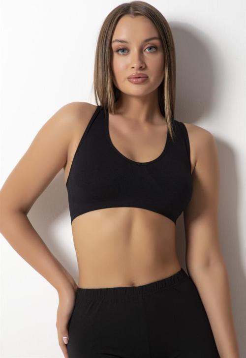 Bayan Seamless Geniş Askılı Sporcu Büstiyer Sütyen 050
