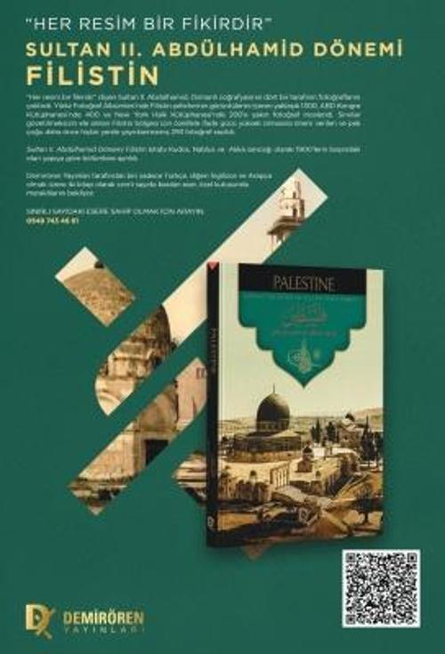 Demirören Yayınları Sultan II. Abdülhamid Dönemi Filistin (İngilizce-Arapça)