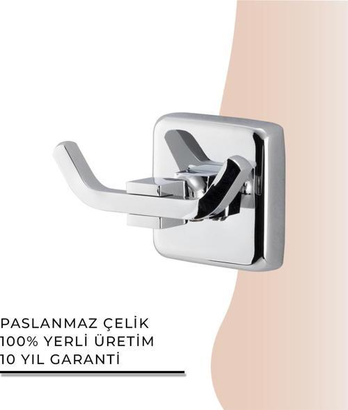 İGK YAPI - Çelik Banyo Kumru Bornozluk Çiftli (KU10-002)