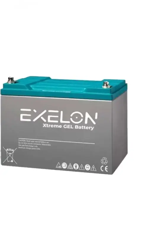 12 V Volt 100 Ah Amper Jel Akü Batarya Deep Cycle Derin Döngü Solar Akü