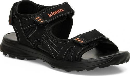 MENDEZ 5FX SİYAH TURUNCU CIRTLI COMFORT CASUAL SPOR SANDALET