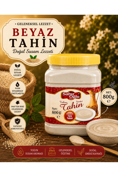 BEYAZ TAHİN NET 800 GR