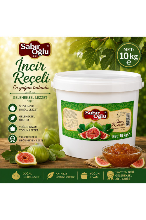 İNCİR REÇELİ NET 10 KG