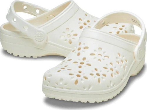 210943-0WV CLASSIC FLORAL CUT OUT CLOG ÇOCUK TERLİK SANDALET