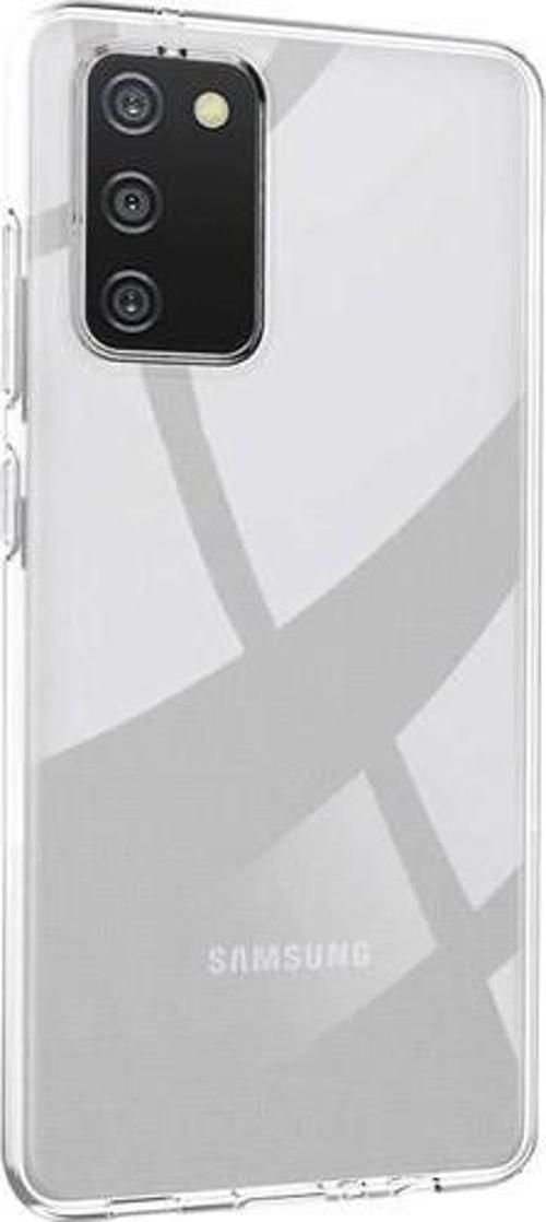 Samsung A03S Kamera Korumalı Şeffaf Silikon Kılıf Rubber Arka Kapak