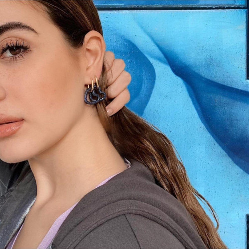 Mavi Love Lock Earring