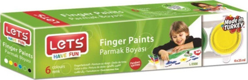 Parmak Boyası 25mg. X 6 Renk