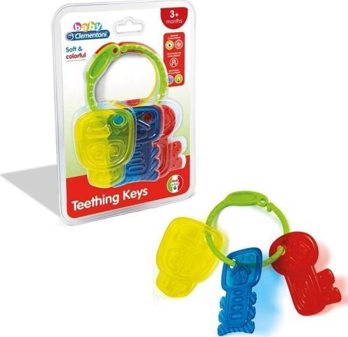 17057 Baby Clementoni - Renkli Anahtarlar Dişlik +3 ay