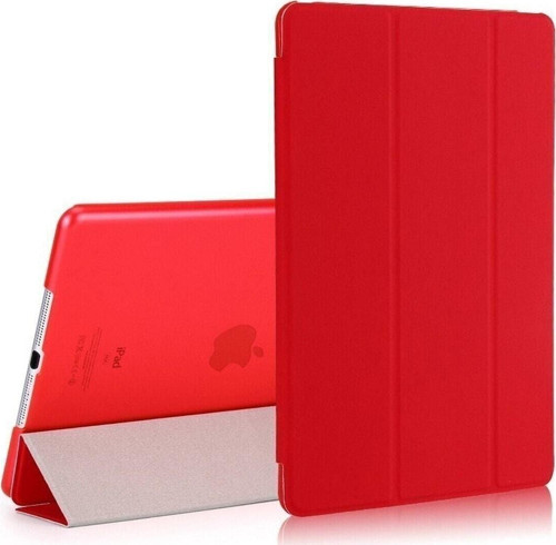 Apple Ipad Air 1 / 2 Ipad Nesil 9.7 Kılıf Pu Deri Smart Case A1566 A1567 Gri