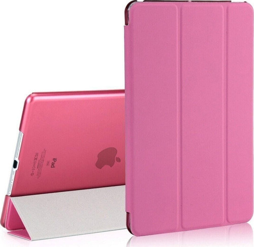 Apple Ipad Air 1 / 2 Ipad Nesil 9.7 Kılıf Pu Deri Smart Case A1566 A1567 Gri