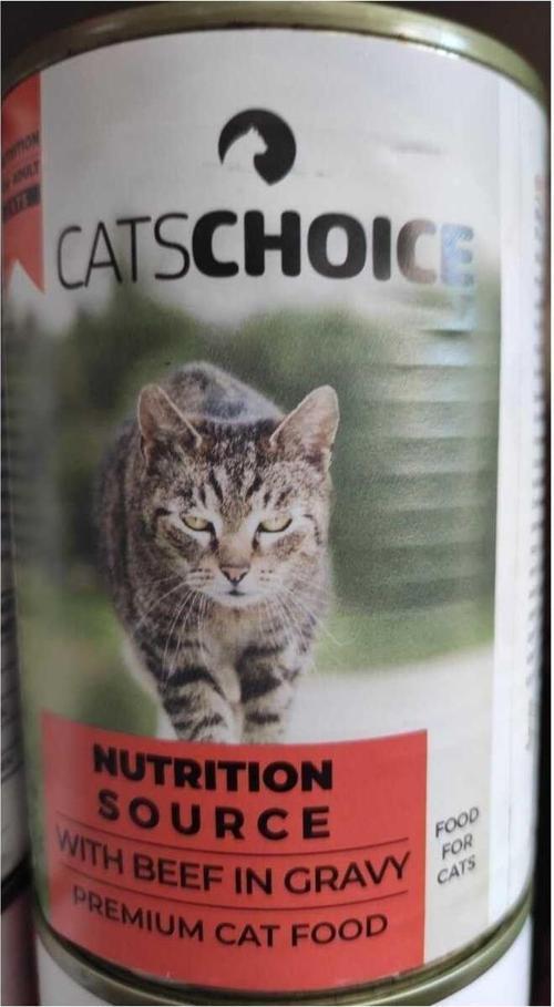 Cat Choice Beef In Biftekli Konserve Mama 400 Gr X 12 Adet