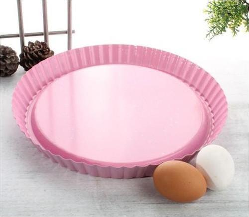 Polo Shef Granit pembe turta tart kek kalıbı 28 cm