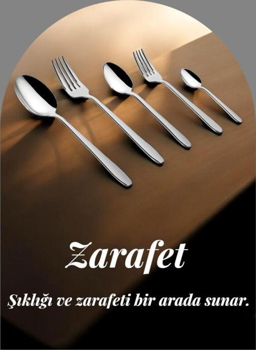 defne 60 parça çatal kaşık takımı seti 12 kişilik paslanmaz çelik