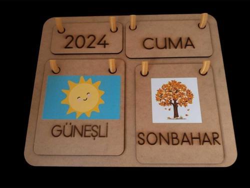 Montessori Toddler Eğitim Takvimi (Türkçe)
