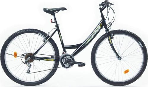 MTS 4100 26 Jant 21 Vites Bayan Dağ Bisikleti Siyah  / Yeşil 44CM Kadro