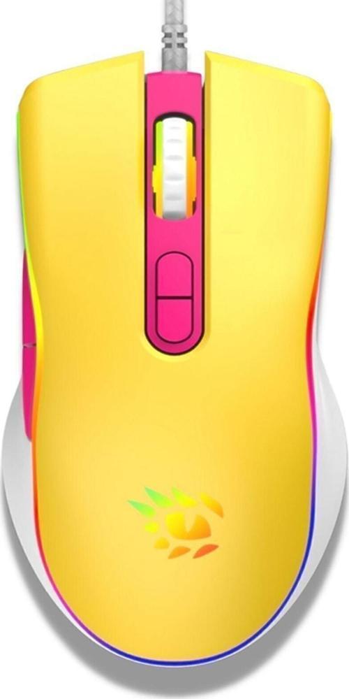 T4-1665 Loot Rgb 7200Dpi Sarı Makrolu Gaming Oyuncu Mouse