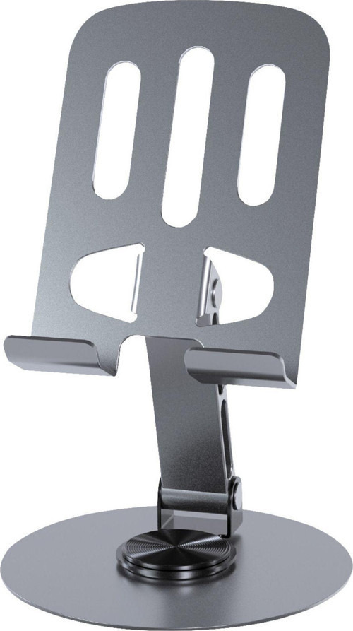 Masaüstü Telefon Tutucu Metal Katlanabilir 360° Ayarlanabilir Yükseklik Ve Açı Ayarlı