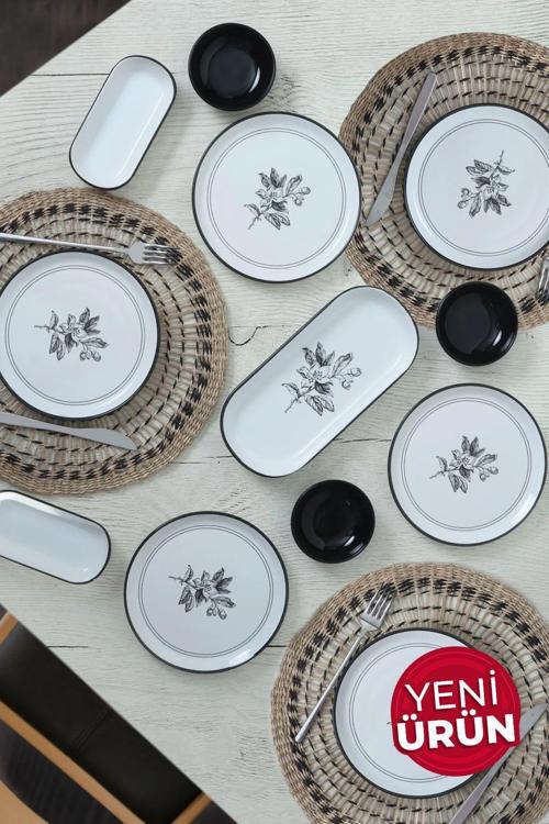 Çiçek Kahvaltı Takımı 13 Parça 6 Kişilik 22618