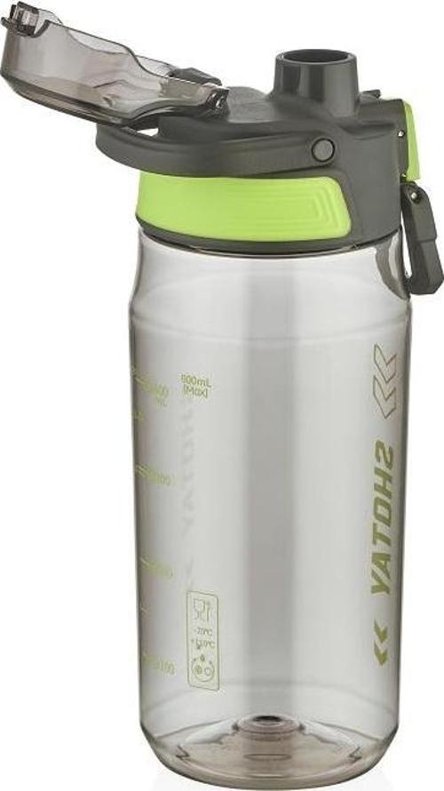 ST-7206 600ml Siyah Plastik Matara