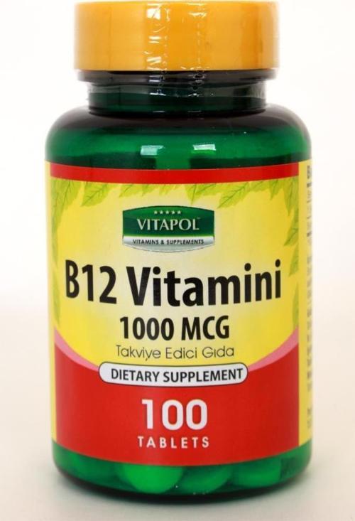 Vitamin B-12 1000 Mcg 100 Tablet