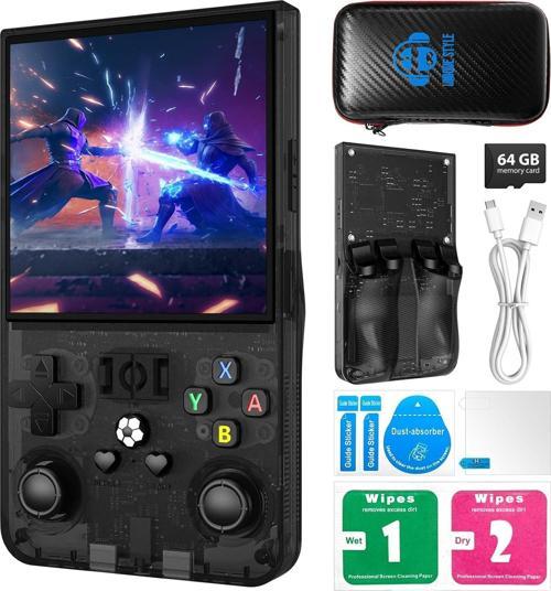 R36S Max Retro El Oyun Konsolu 4.0'' IPS Ekranlı 18.000 Oyunlu