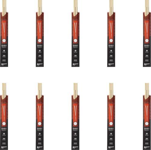 Yıkanabilir Bambu Kore Japon Çin Yemek Çubuğu Chopsticks - 23 Cm. - 10 Çiftlik 1 Paket