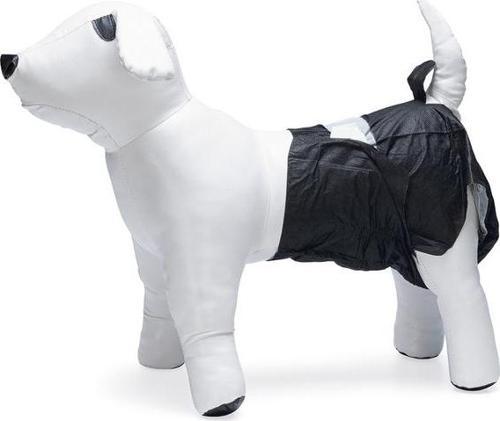 Köpek Alt Bezi, Mükemmel Uyum, Kullan-At, Siyah, 20 Adet, S