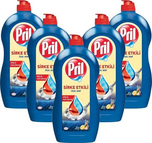 Sirke Etkili Özel Seri 1100 ml Bulaşık Deterjanı x 5 Adet