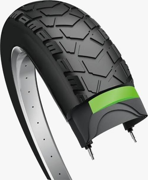 OBOR  20X4.00 ESCORT   3MM Zırhlı  Fat Bike Bisiklet Lastik Seti İÇ DIŞ LASTİK