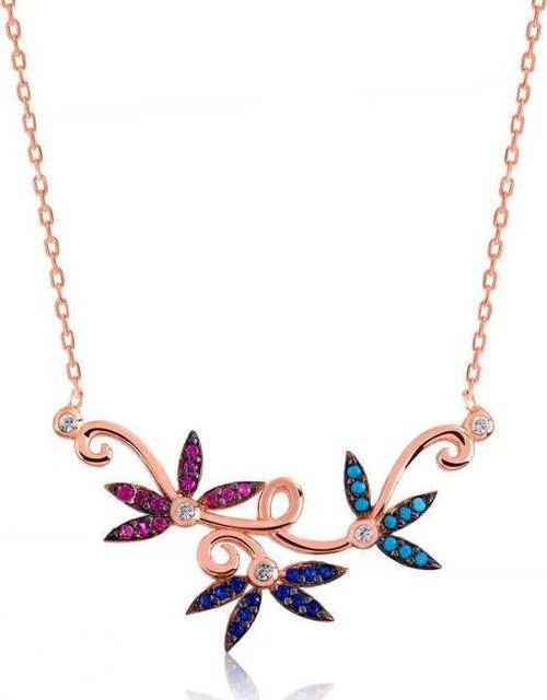 Gümüş Sevgi Dalı Bayan Kolye