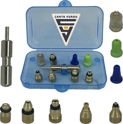 Dupont İbelo Carrier Dunhil Ronson Univeral Gaz Aparatı 9'lu Set