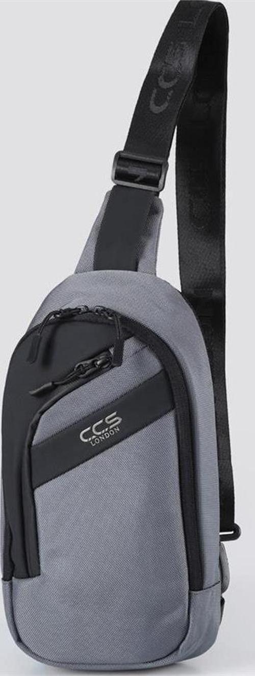 31410 Tek Omuz Askılı Sırt ve Göğüs Çantası Gri