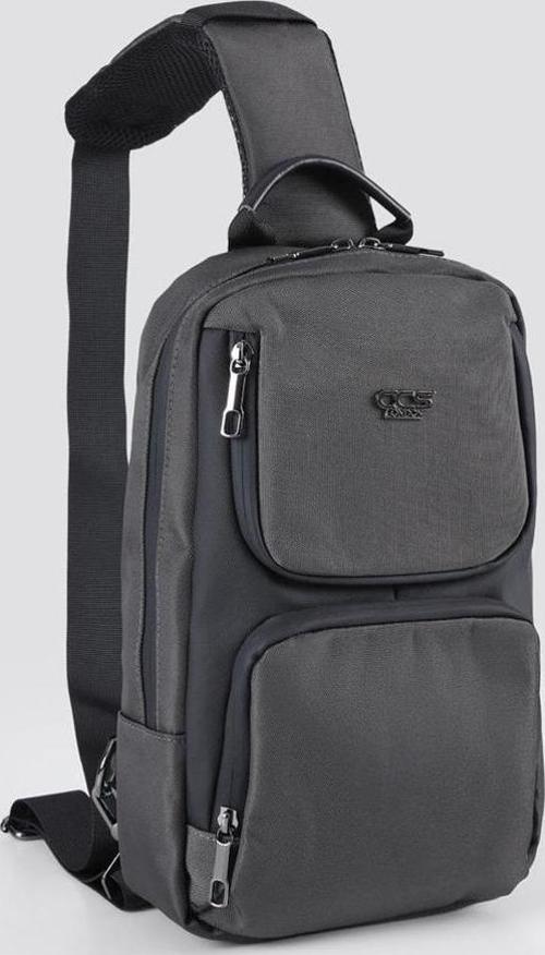 51489 Omuz Askılı Bodybag Çapraz Çanta Gri