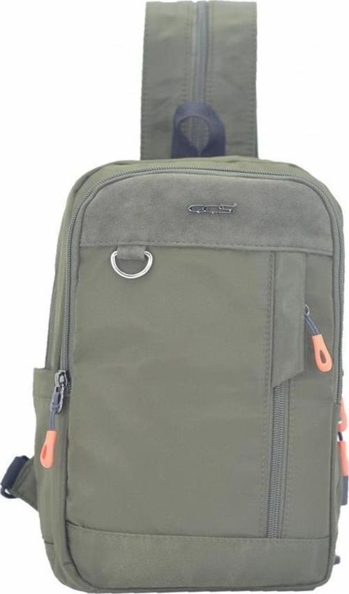 71296 Usb Çapraz Omuz Çantası Yeşil