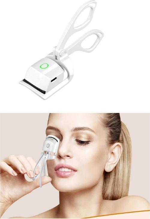 Büro Ev Ofis Personeli için 2MOD Usb Şarjlı Silikon Uç Kirpik Kıvırma Cihazı